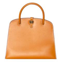 HERMES Collezione "Dalvy" Borsa in pelle naturale di Chamonix