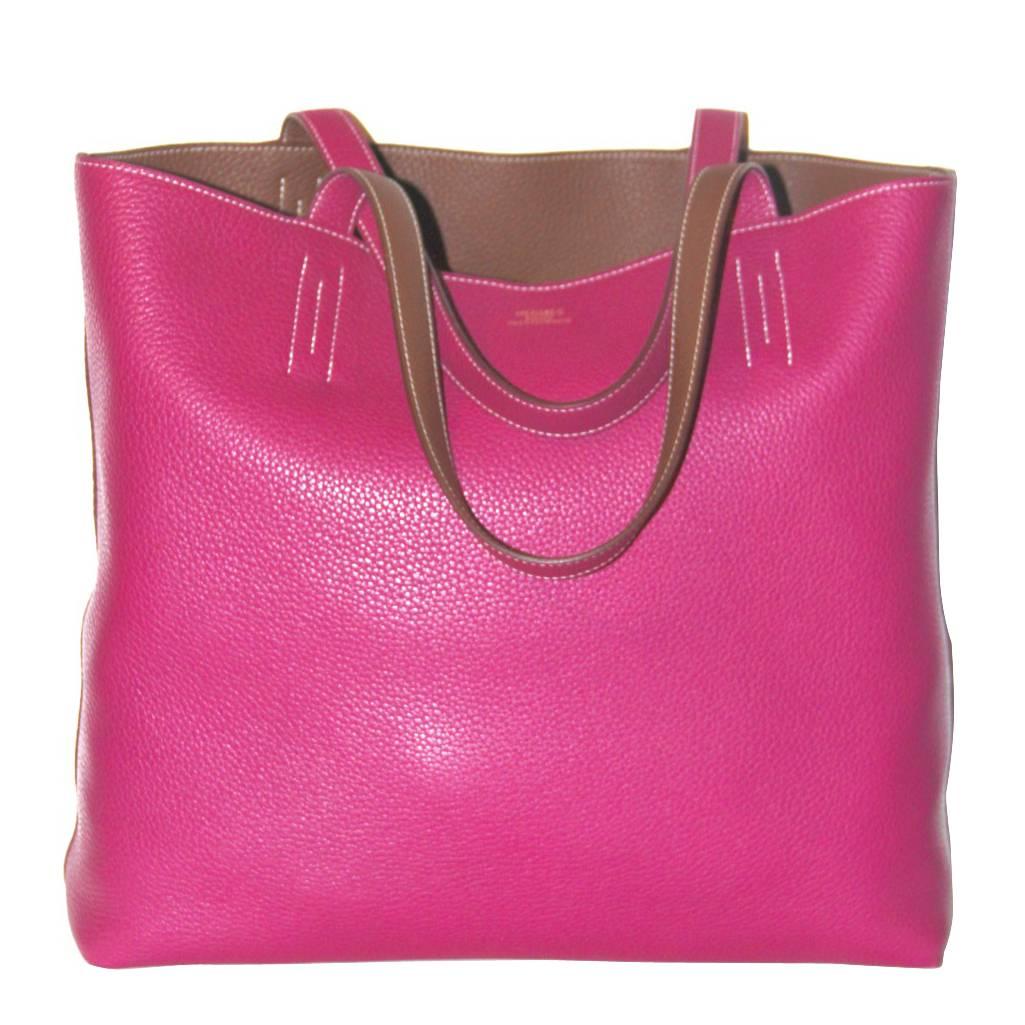 Hermes Tote Bag Double Sens Reversible 36CM 