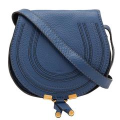 2016 Chloé Royal Navy Calfskin Mini Marcie