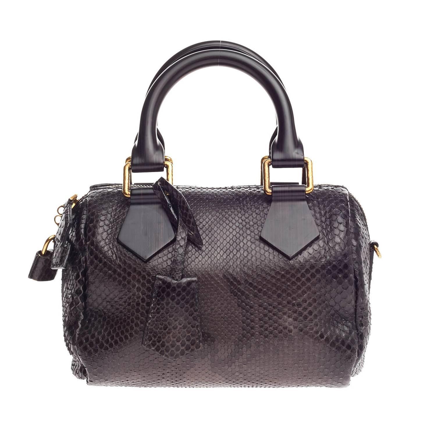 Louis Vuitton Speedy Limited Edition Devoile Python 20