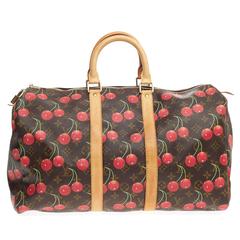 Louis Vuitton Keepall Limited Edition Cerises 45