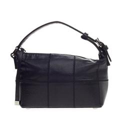 Chanel Square Stitch Shoulder Bag Quilted Caviar Small