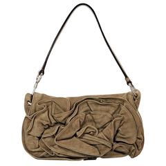 Brown Yves Saint Laurent Suede Bag 3