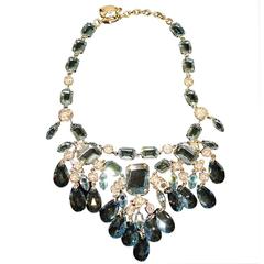 Unique Carlo Zini Milano Crystals Necklace 10