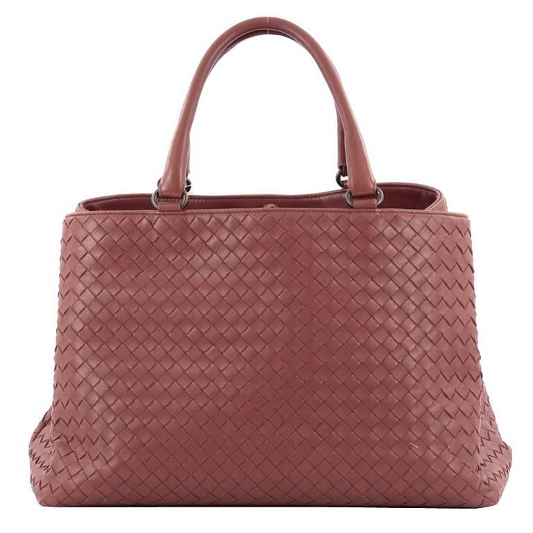 Bottega Veneta Milano Tote Intrecciato Nappa Large