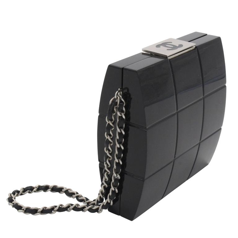 black perspex bag