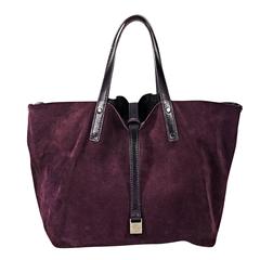 Used Burgundy Tiffany & Co. Reversible Tote Bag