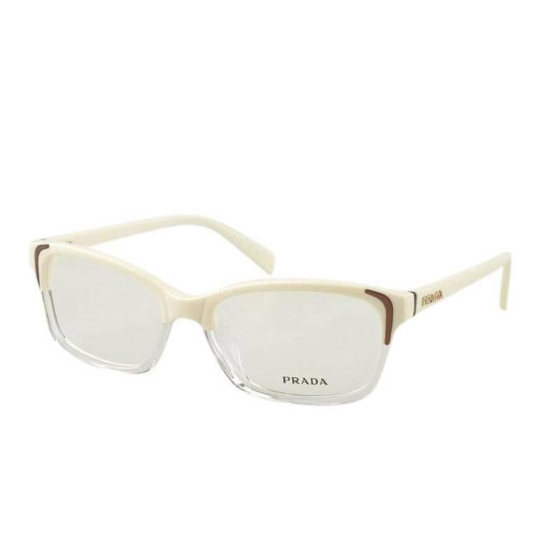 Prada Eyeglasses Ivory Gradient Ice