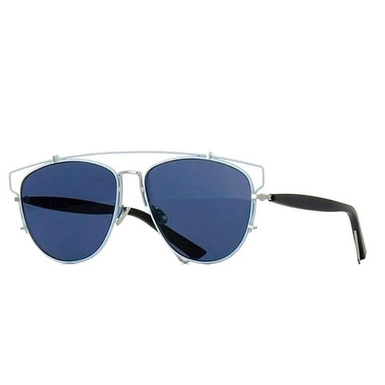 Dior Technologic Blue Aviator Sunglasses -New For Sale