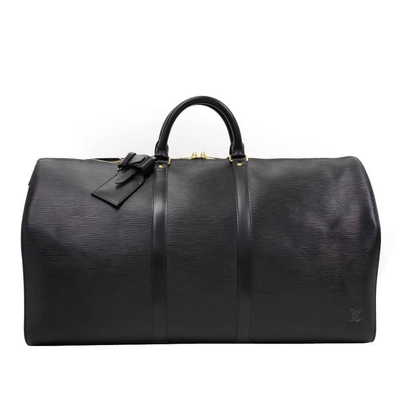 Louis Vuitton Black Travel Bag | Jaguar Clubs of North America
