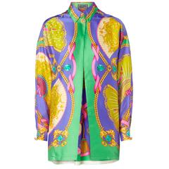 Versace Printed shirt, Spring/Summer 1991 at 1stDibs