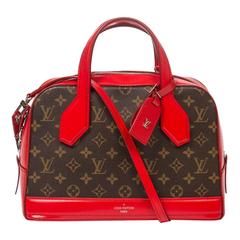 Louis Vuitton - Dora PM Monogram Canvas/Coquelicot Leather