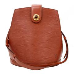 Louis Vuitton Cluny Kenyan Fawn Brown Epi Leather Shoulder Bag