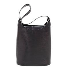 Louis Vuitton Verseau Black Epi Leather Shoulder Bag