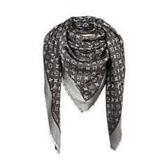 Louis Vuitton Monogram Shawl Black Denim - M71378