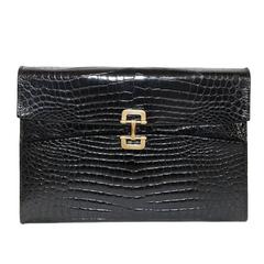 Exceptional Morabito Paris crocodile clutch/bag 60s