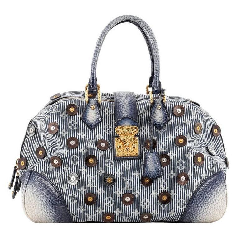 Louis Vuitton Polka Dot Bowly Denim at 1stDibs  louis vuitton dot bag, louis  vuitton polka dot purse, louis vuitton dotted bag