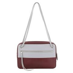 Celine Bicolor Side Lock Bag Leather Medium