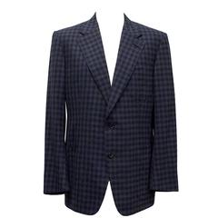 Tom Ford Blue Checkered Blazer 3