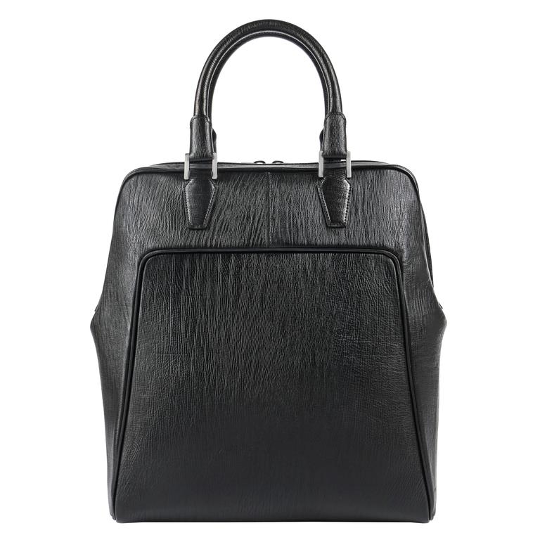 Balenciaga Paris Black Structured Large Padded Laptop Bowler Balenciaga Paris Black Structured Large Padded Laptop Bowler Briefcase Handbag For