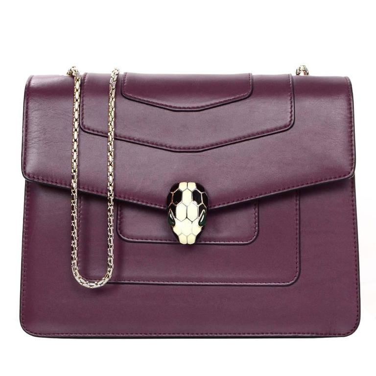 bvlgari leather handbags