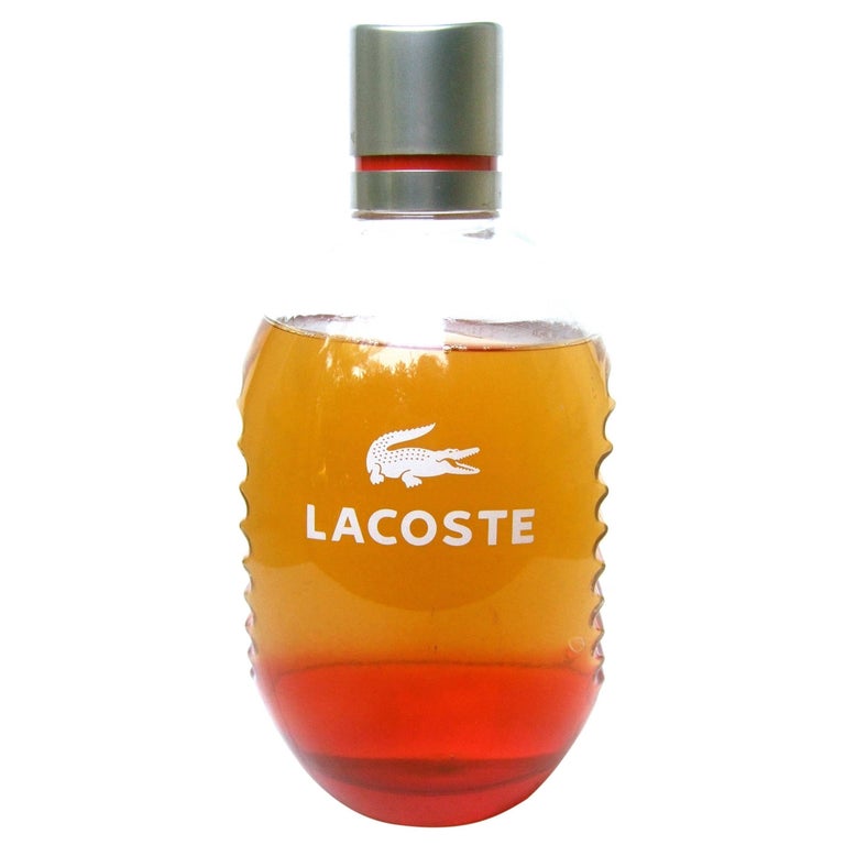 Lacoste Huge Glass Fragrance Factice Display Bottle For Sale at 1stDibs