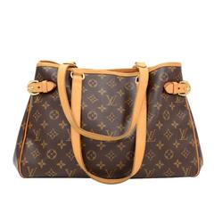 Louis Vuitton Batignolles Original Monogram Canvas Shoulder Hand Bag