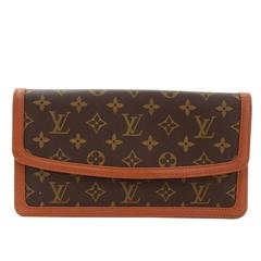 Retro Louis Vuitton Pochette Dame PM Monogram Canvas Clutch Bag