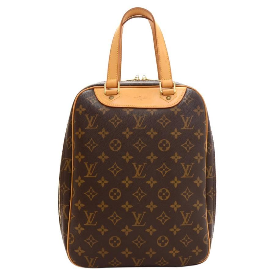 Louis Vuitton Excursion Monogram Canvas Travel Hand Bag