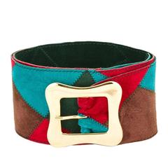 Yves Saint Laurent Suede Belt 9