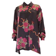 Silk Overshirt by Salvatore Ferragamo 12