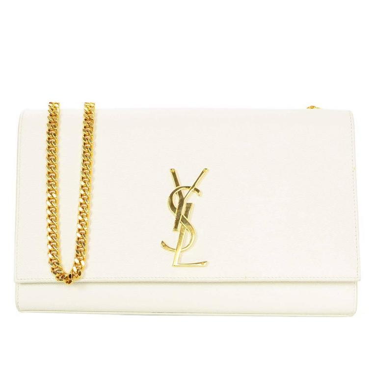Saint Laurent Cream Purse Sale