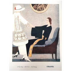 Chanel Vintage 1930's Vintage Ad Print