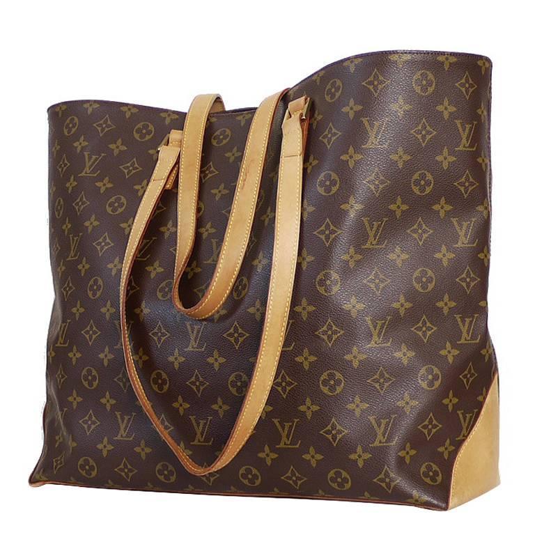 Louis Vuitton Monogram Cabas Alto Shopping Tote Bag XL at 1stdibs