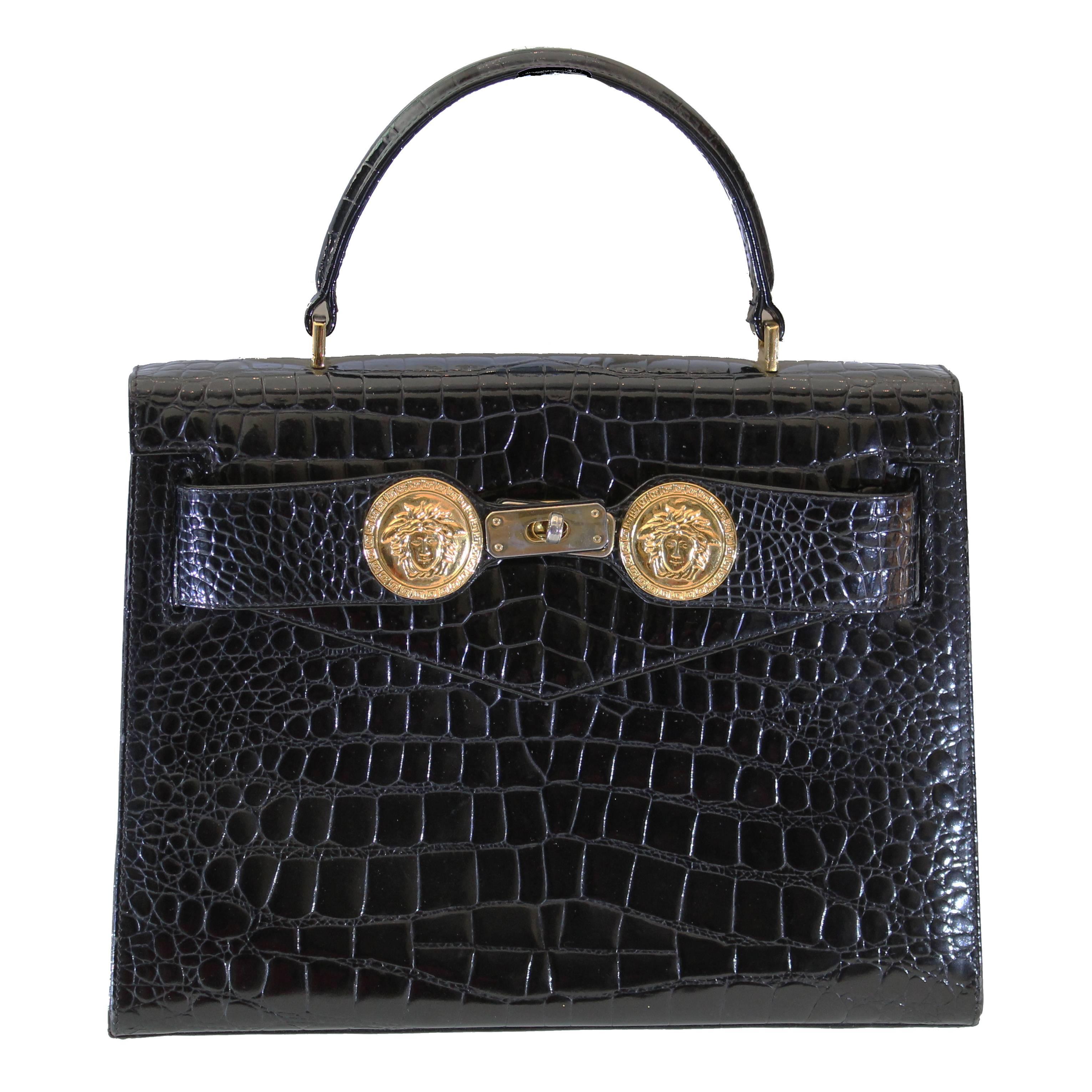 RARE AND COLLECTIBLE GIANNI VERSACE COUTURE BAG Princess Diana owned the same! 