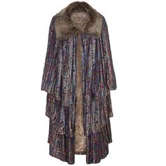 1920s Lame Opera Cape 6