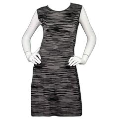 M Missoni Black and White Sleeveless Dress Sz 46