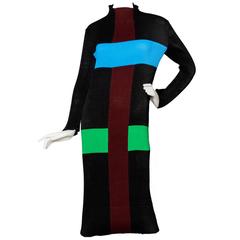 Graphic Pleats Please by Issey Miyake Dress