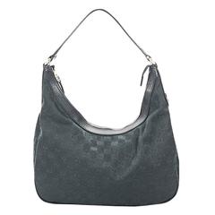 Black Gucci Monogram Hobo Bag