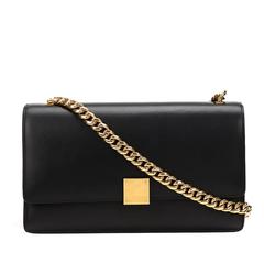 2012 Céline Black Smooth Leather Case Flap Bag