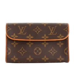 Vintage Louis Vuitton Pochette Florentine Monogram Canvas Waist Bag