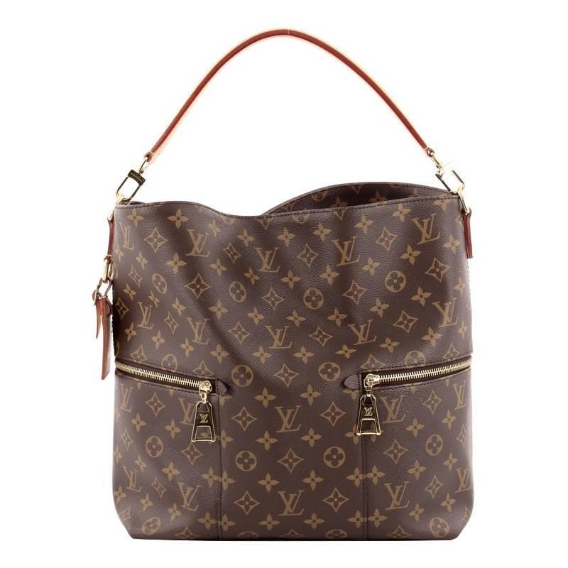 Louis Vuitton Melie Handbag Monogram Canvas For Sale at 1stdibs