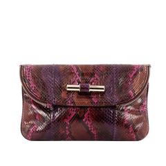 Jimmy Choo Jasmine Clutch Python