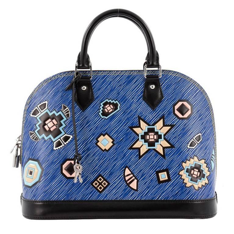 Louis Vuitton Alma Handbag Limited Edition Azteque Epi Leather PM at ...