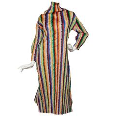 Vintage Pleats Please by Issey Miyake Tie Dye Dress