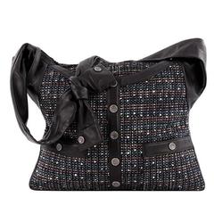 Chanel Girl Tasche Tweed und Leder Medium