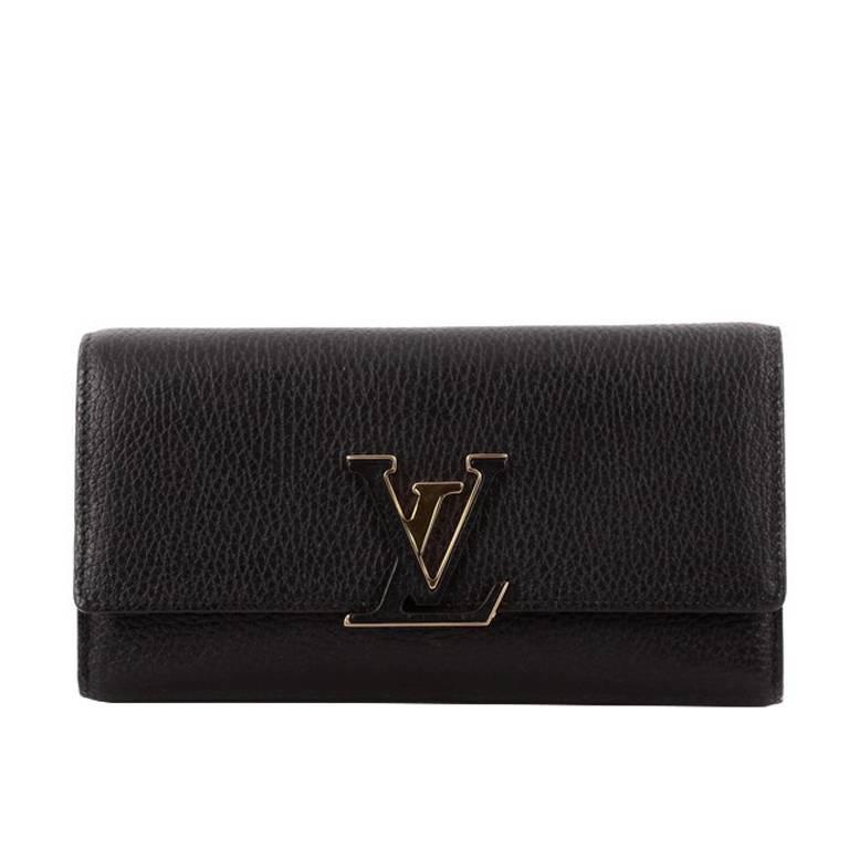 Louis Vuitton Capucines Wallet Leather at 1stdibs