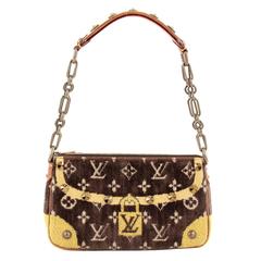Louis Vuitton Trompe L'Oeil Pochette Monogram Velvet