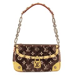 Louis Vuitton Trompe L'Oeil Pochette Monogram Velvet