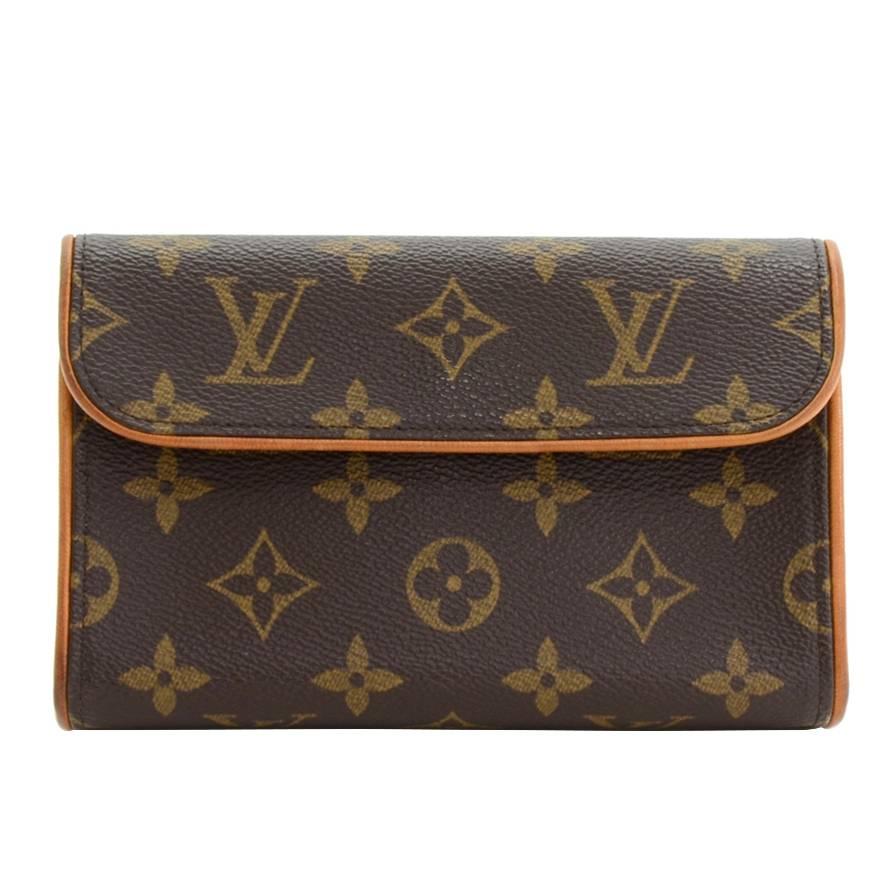 Louis Vuitton Pochette Florentine Monogram Canvas Waist Bag